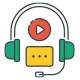 online education icons 7G7MVE 2